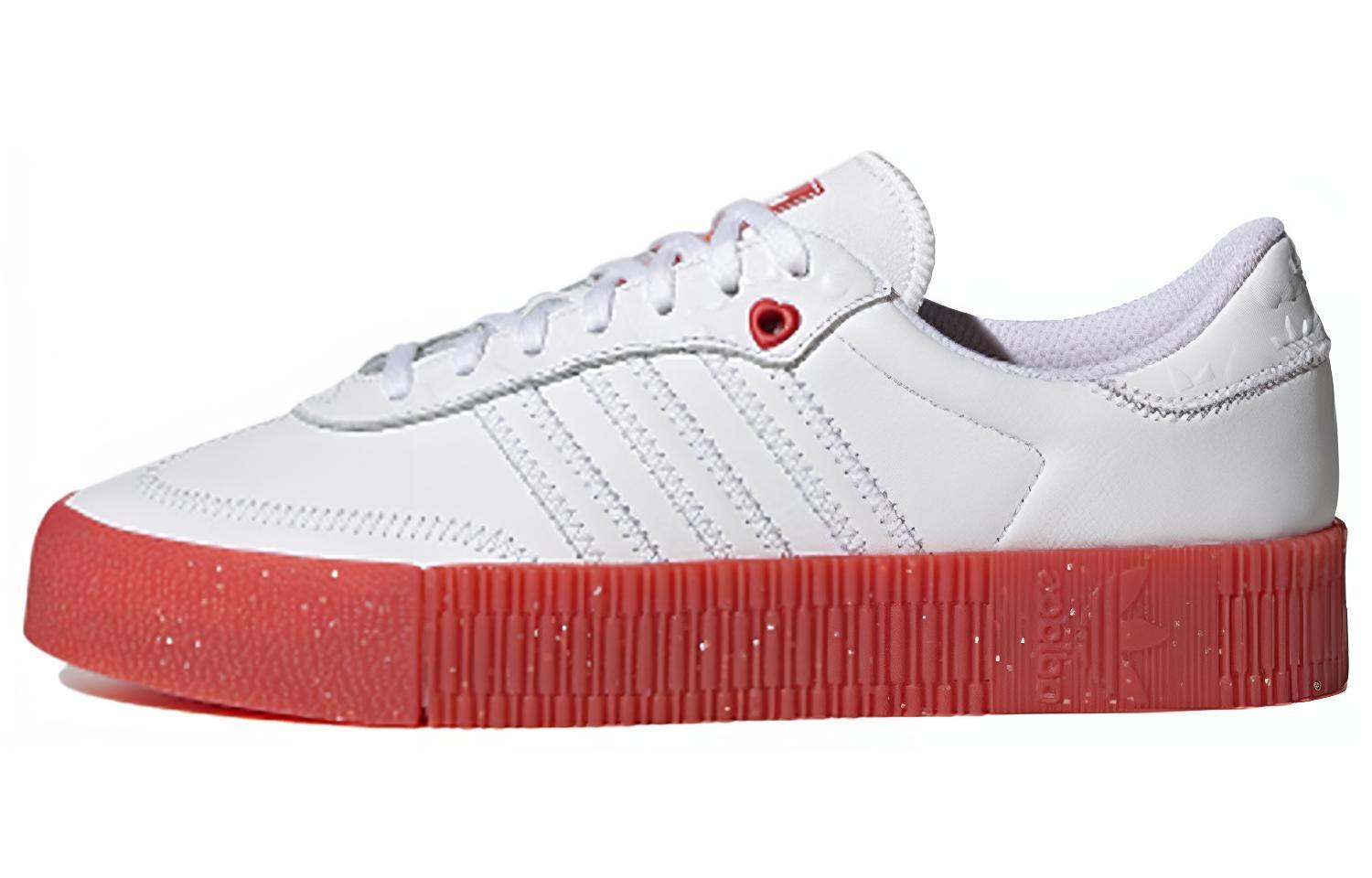Sambarose Wmns Adidas Originals  White Scarlet  Women s FZ1831 36