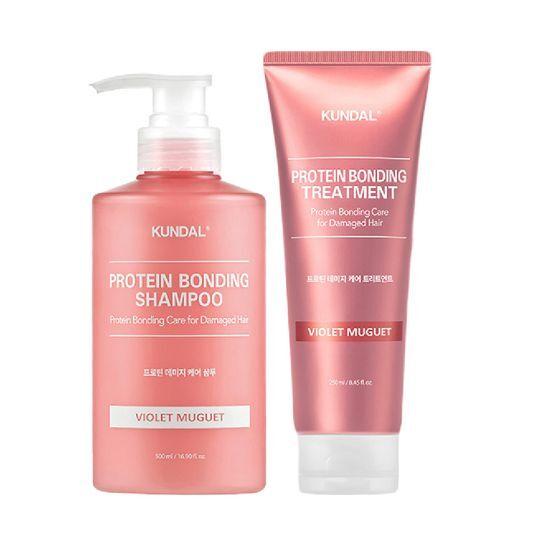 KUNDAL Protein Damage Care Set Violet Muguet