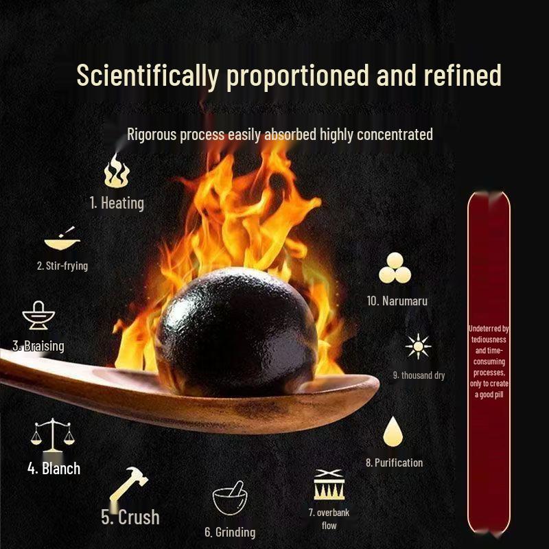 Qiao Mountain Valley Sika Deer Heart Pills 108g - Traditional Deer Heart Powder Decoction