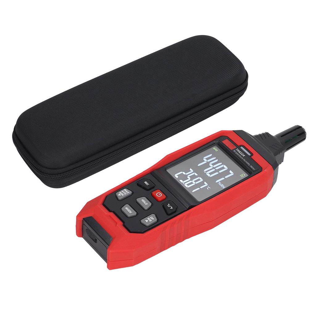 Digitales Feuchte-Temperatur-Messgerät Hygrometer LCD-Anzeige Luft Taupunkt Feuchtkugeltemperatur Tester