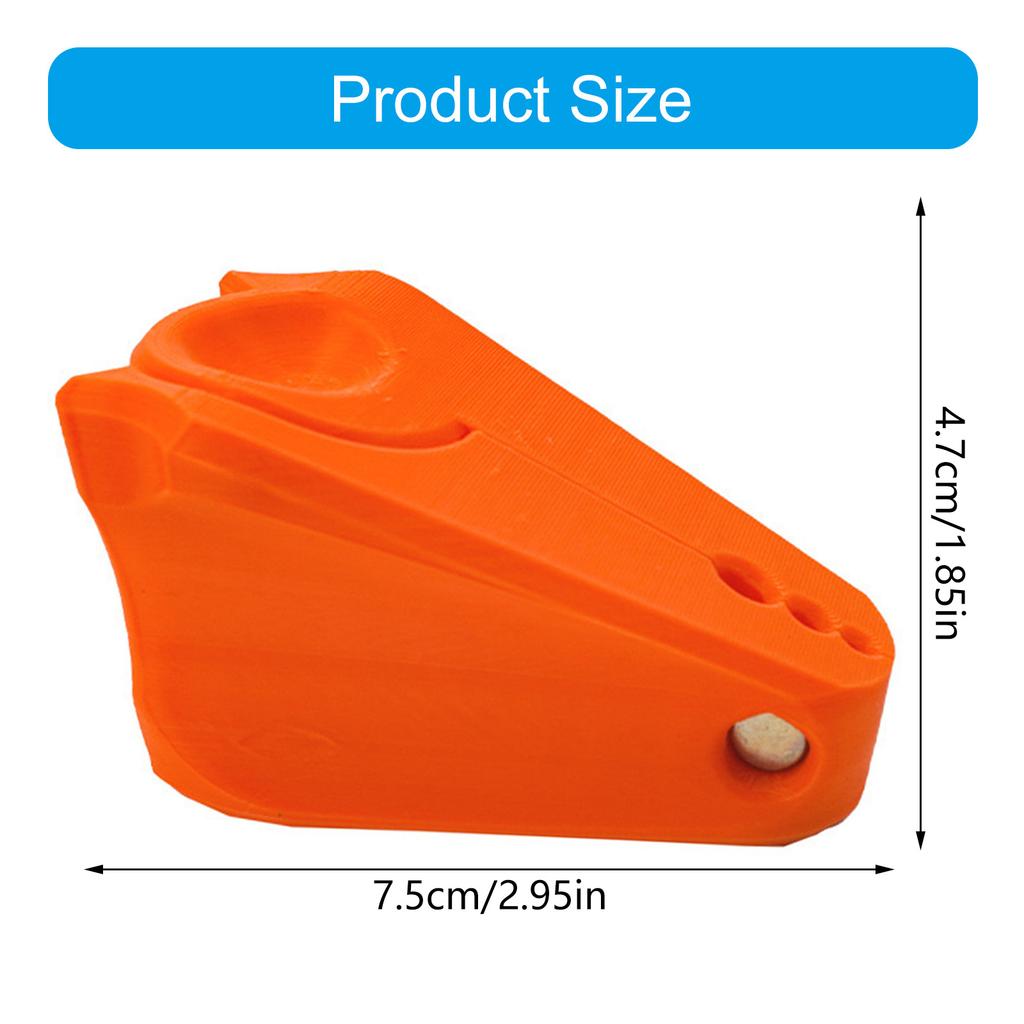 Secure Nail Holder For Safe Hammering Protects Hands During DIY Projects Lightweight Durability Plastic Tool