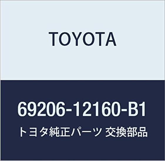 

TOYOTA Genuine Parts Front Door Inside Handle LH Part Number SUB-ASSY (MD.CHARCOAL) 69206-12160-B1