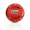 AYDMY Rare Handmade N-VAN Gasoline Fuel Spout Cap Cover N-VAN Fuel Cap Cover (Red, Black Logo) [Parallel Import]