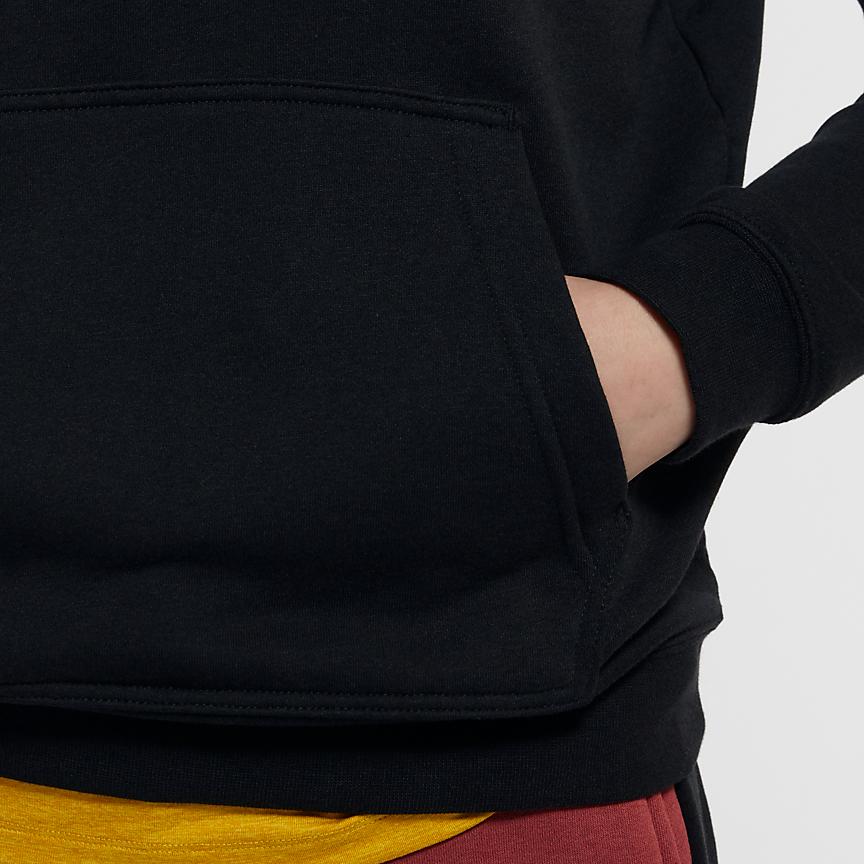 Nike Logo Letter Hoodie Women hoodies Black CW6419-010