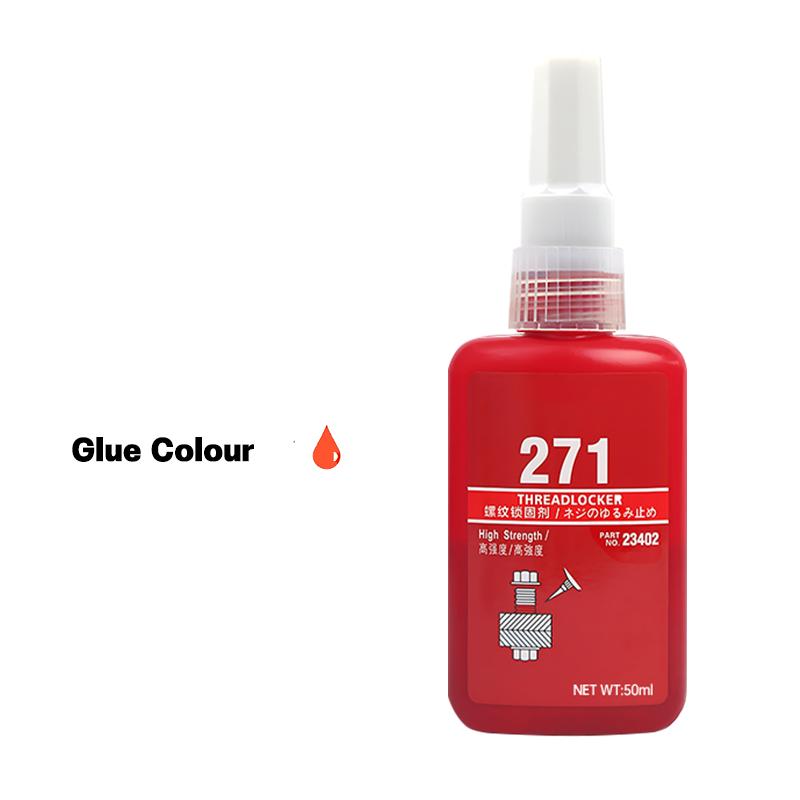 Threadlocker Quick Drying Screw Locking Agent High Strength Screw Locking Adhesive Anaerobic Glues Anti Loose Screw Glue