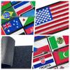 Embroidered Velcro US Flag Patch - Multicolor Stars and Stripes (Left & Right)