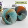 Rainbow Gradient Dyed Yarn 200g - Perfect for DIY Knitting Shawls, Scarves, Sweaters & Coats