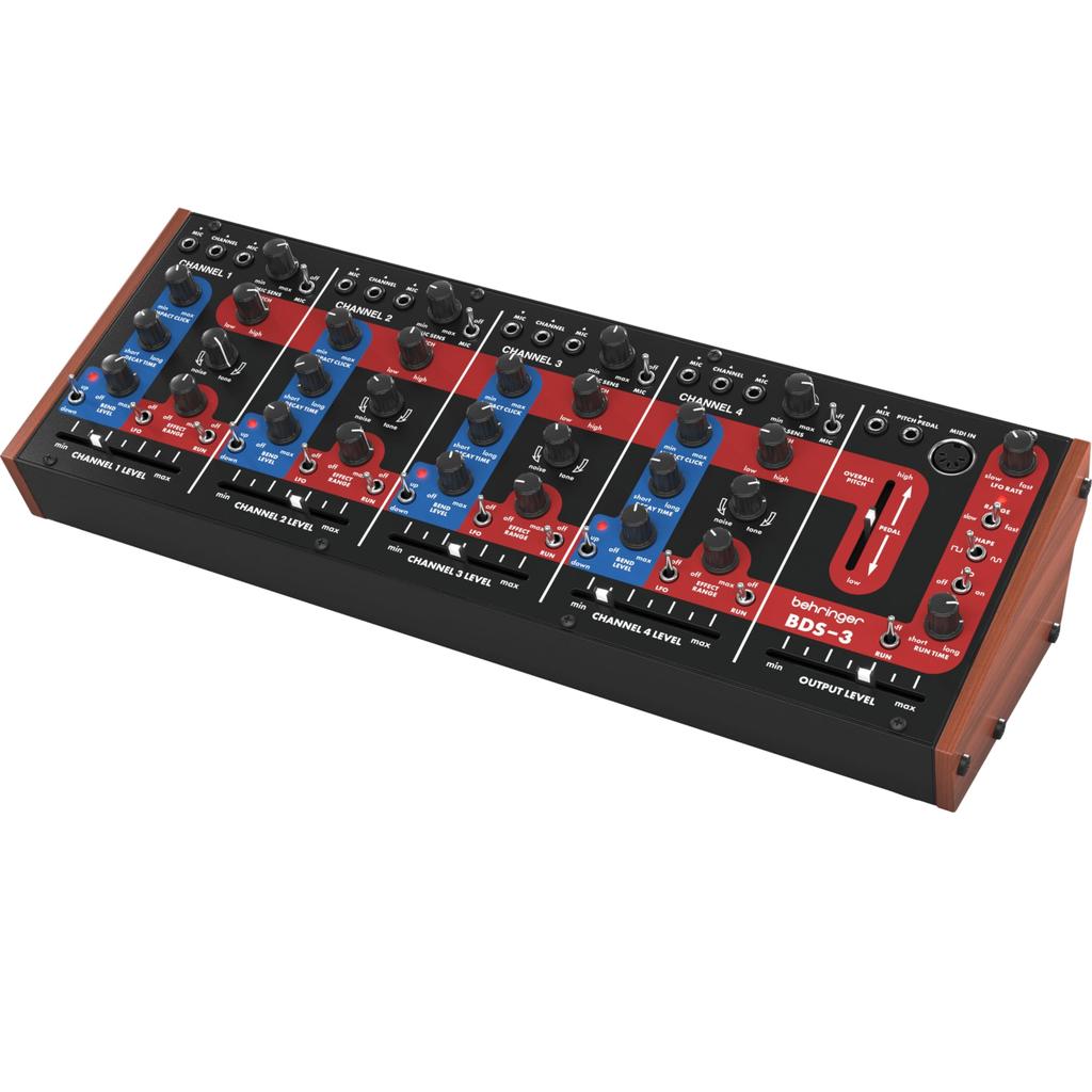 Behringer BDS-3 Analog Drum Synthesizer Eurorack Compatible USB MIDI Support
