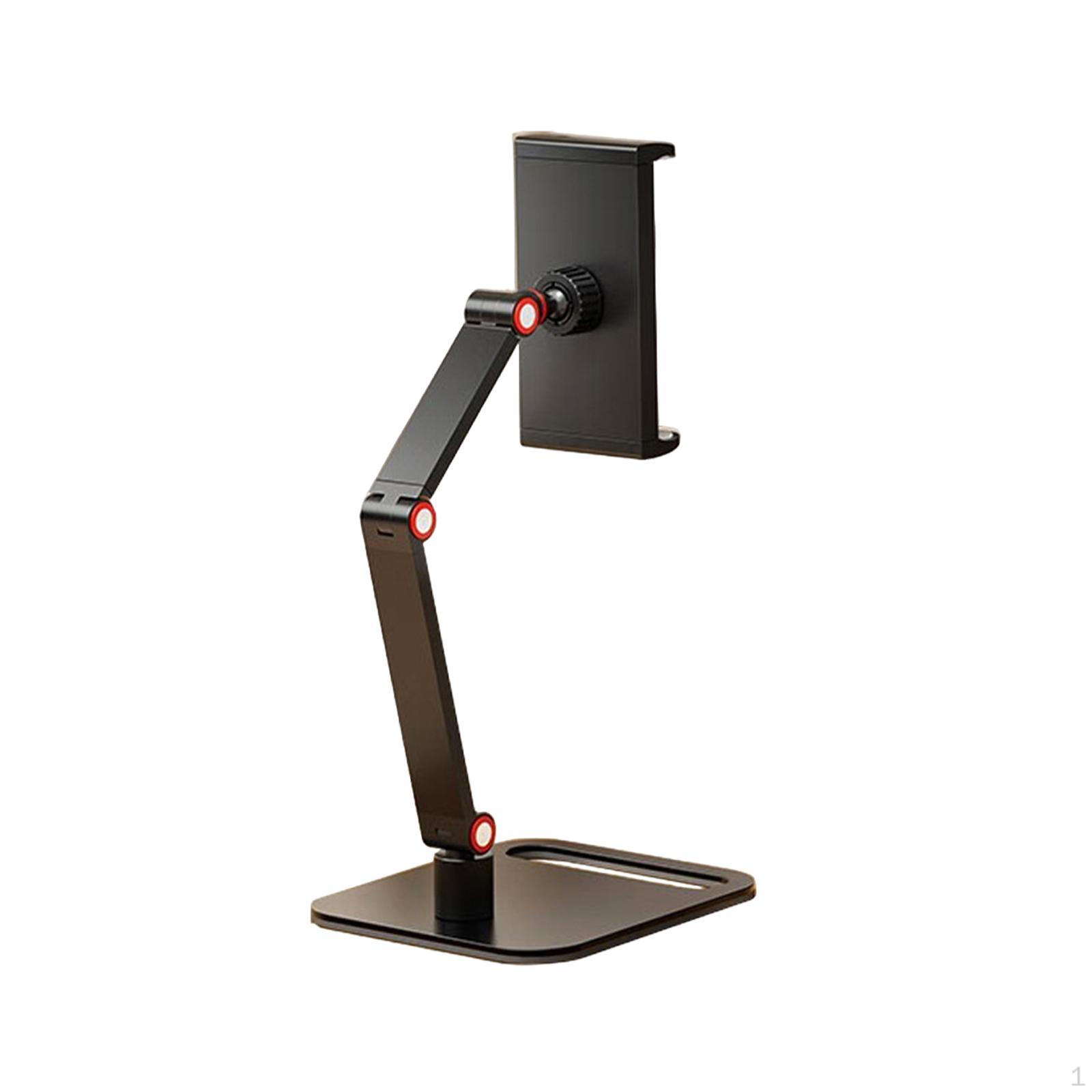 

Подставка для настольного планшета с нескользящей основой, устойчивая, прочная, вращающаяся, универсальная, прочная, черного цвета Regular model