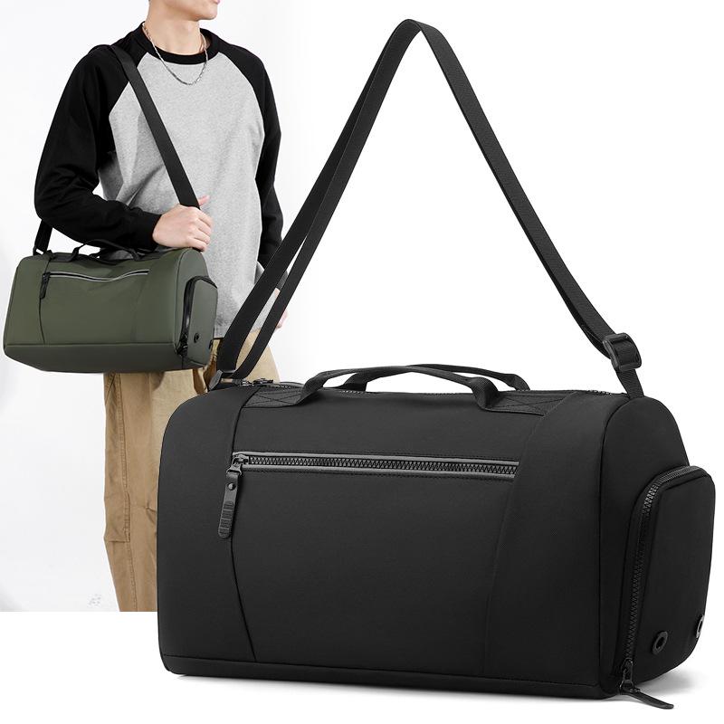Men's Fitness Travel Bag Large Capacity Shoulder Crossbody Bag Separation Shoes Bags Sports Storage Bag
