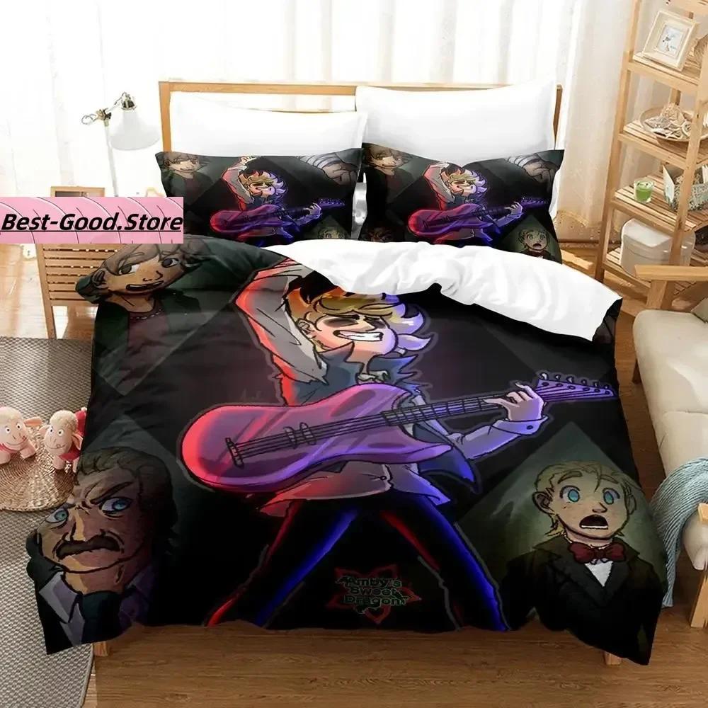 

Comforter Fashion 3D Print Anime Game Metal Family Bedding Set Single Twin Full Queen King Size Bed Set Adult Kid Bedroom Duvet Sets Comforter (quilt)-EU Single(135*200cm)3pcs