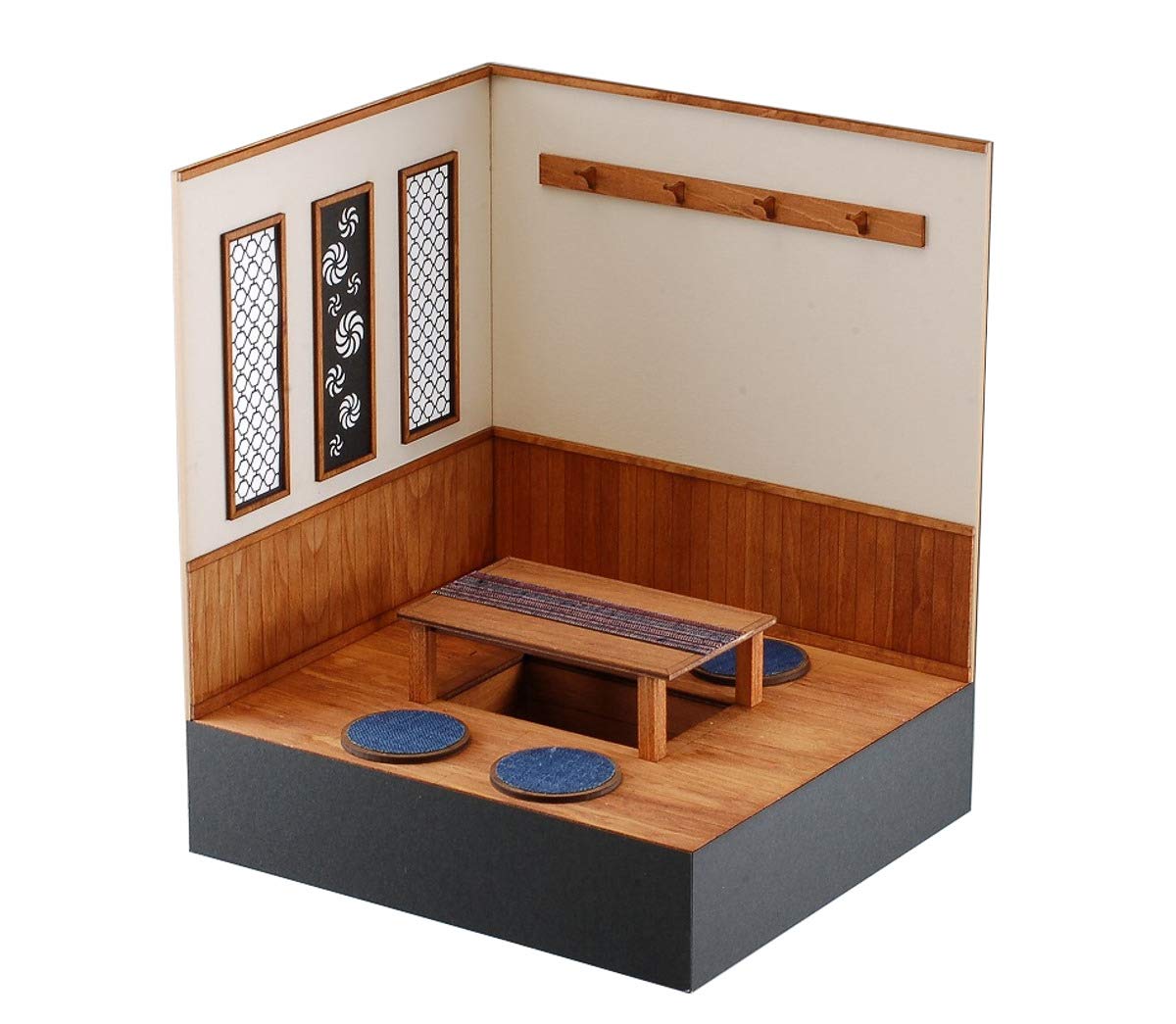 

Kobaani Model Studio 1/12 Серия Японские здания: Современная японская идзакая с комплектом для сборки стола с углублением WZ-021