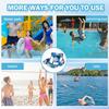 1pc Floating Water Lounge Bed Inflatable Pool Hammock Chair Foldable Swimming Recliner Heavy Duty Pool Floats for Adults