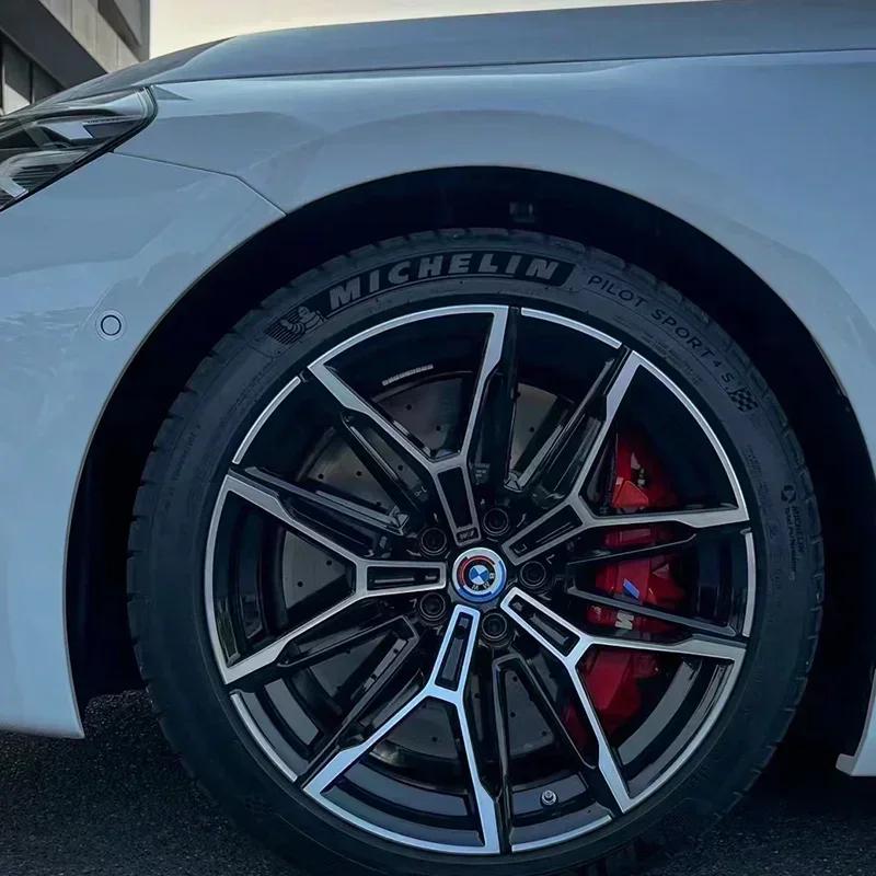 6 PEZZI Adesivi Pinze Freno Auto Resistenti al Calore Decorazione Decalcomanie in PVC Per BMW M Performance E36 E46 E60 E90 E91 E92 E93 F30 F20