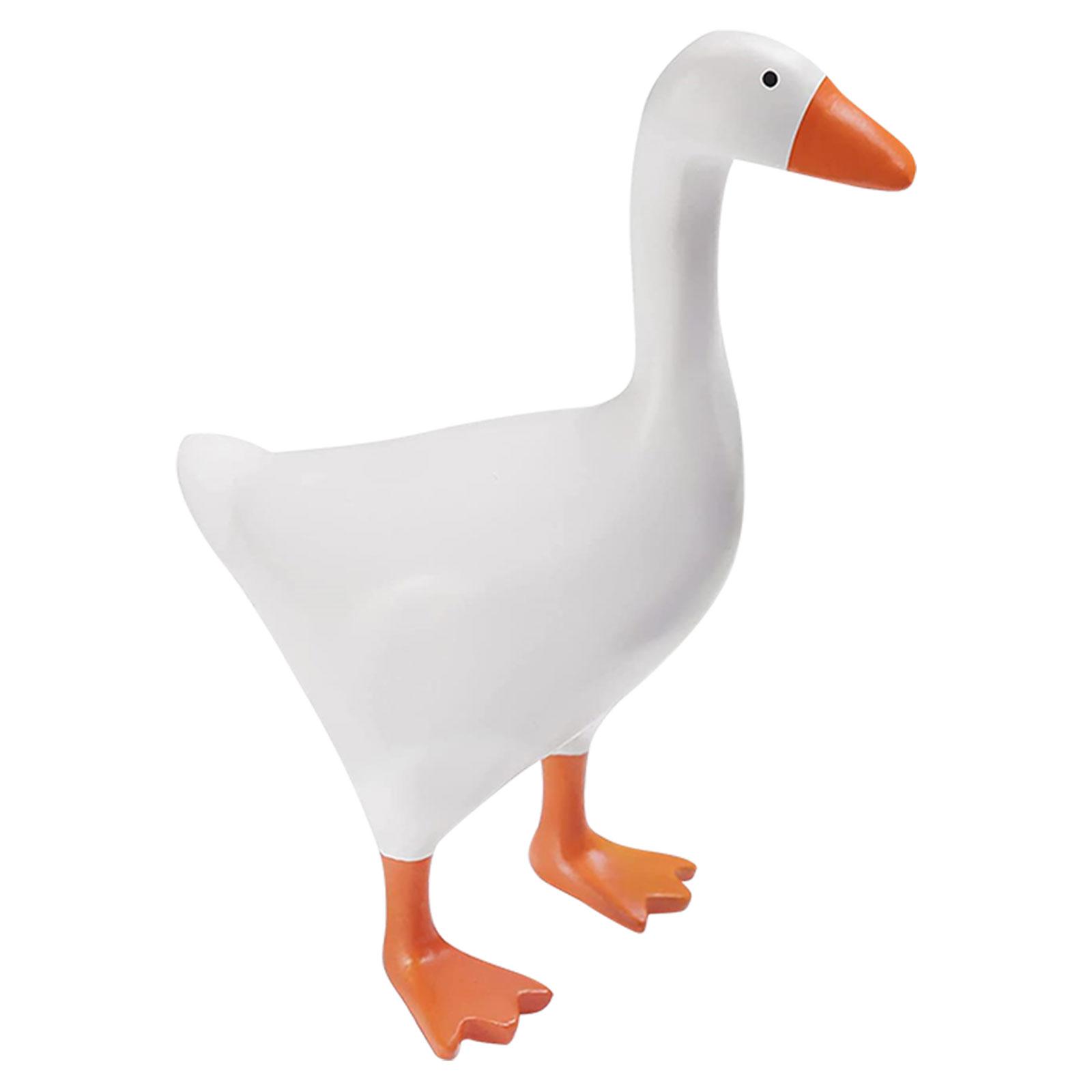 

Magnet Animal Storage Rack Multifunctional Cartoon Duck Figurine Creative Simulation Duck Decor for Keys Glasses Bells
