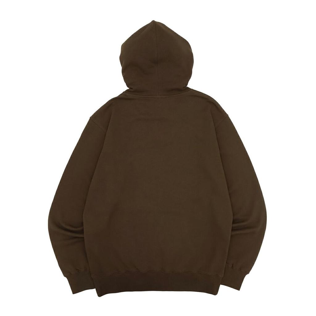 New Era PARKER Long Sleeve Box Logo Onspotz Exclusive Walnut L Sweat Pullover Hoodie Box Logo Embroidery