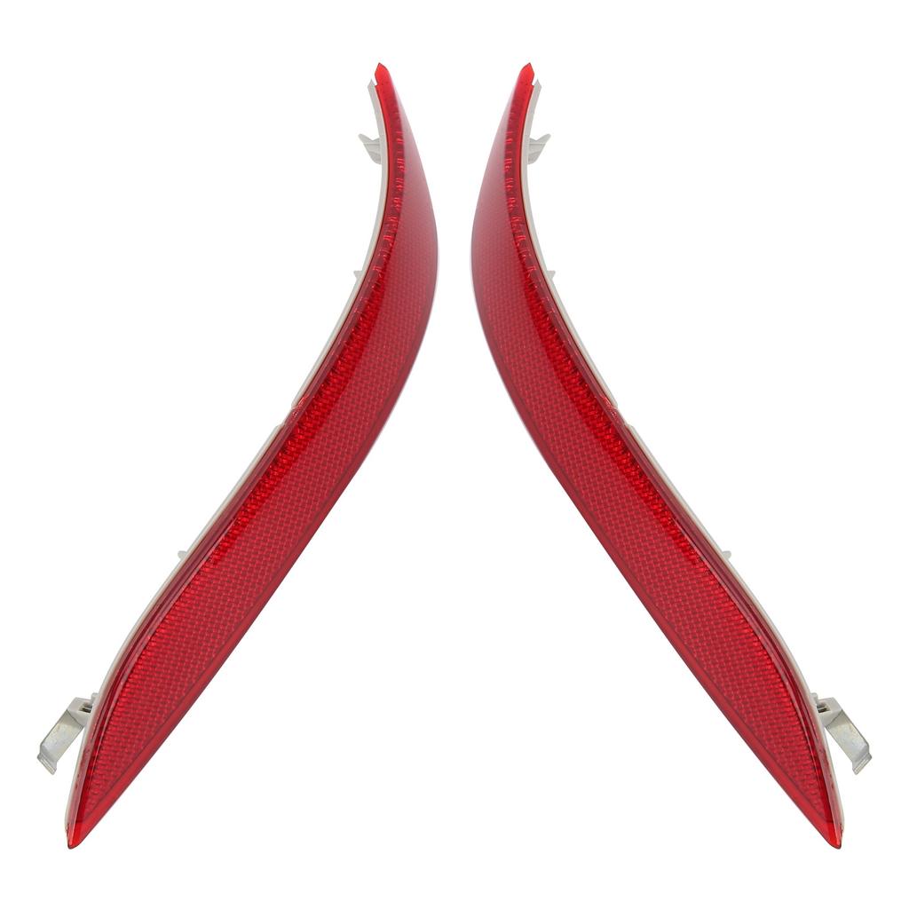 Pair Rear Bumper Reflector 63146915039 63146915040 Replacement Fit for E60 5‑Series 2003‑2007