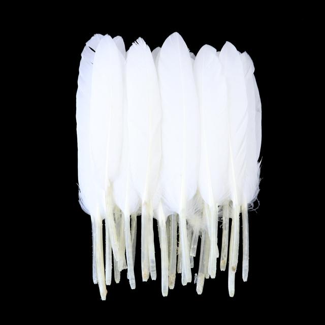 Natural Goose Feather 10-15cm Colorful Feather for Crafts DIY Jewelry Headress Carnival Dream Catcher Plumes Decor