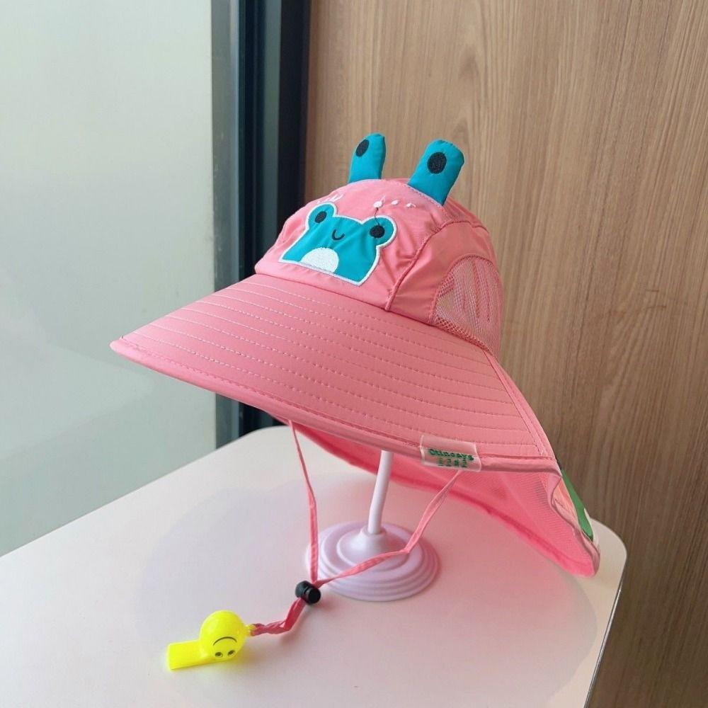 UV Protection Children Beach Hat Breathable Mesh Boys Sunshade Shawl Cap Summer
