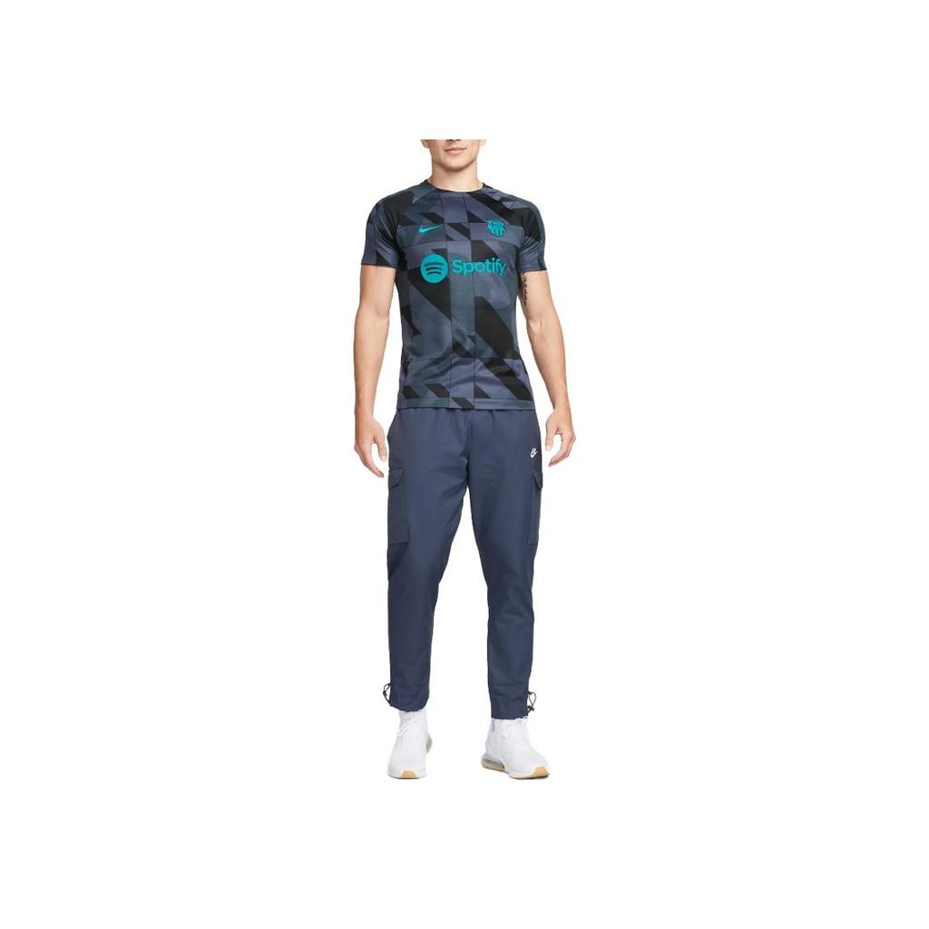 New Nike T Shirts Men Dark Blue DZ1337-438