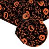 Pumpkin Ghost Spooky Bat Tablecloth Bronzing Haunted House Tablecover  Trick or Treat