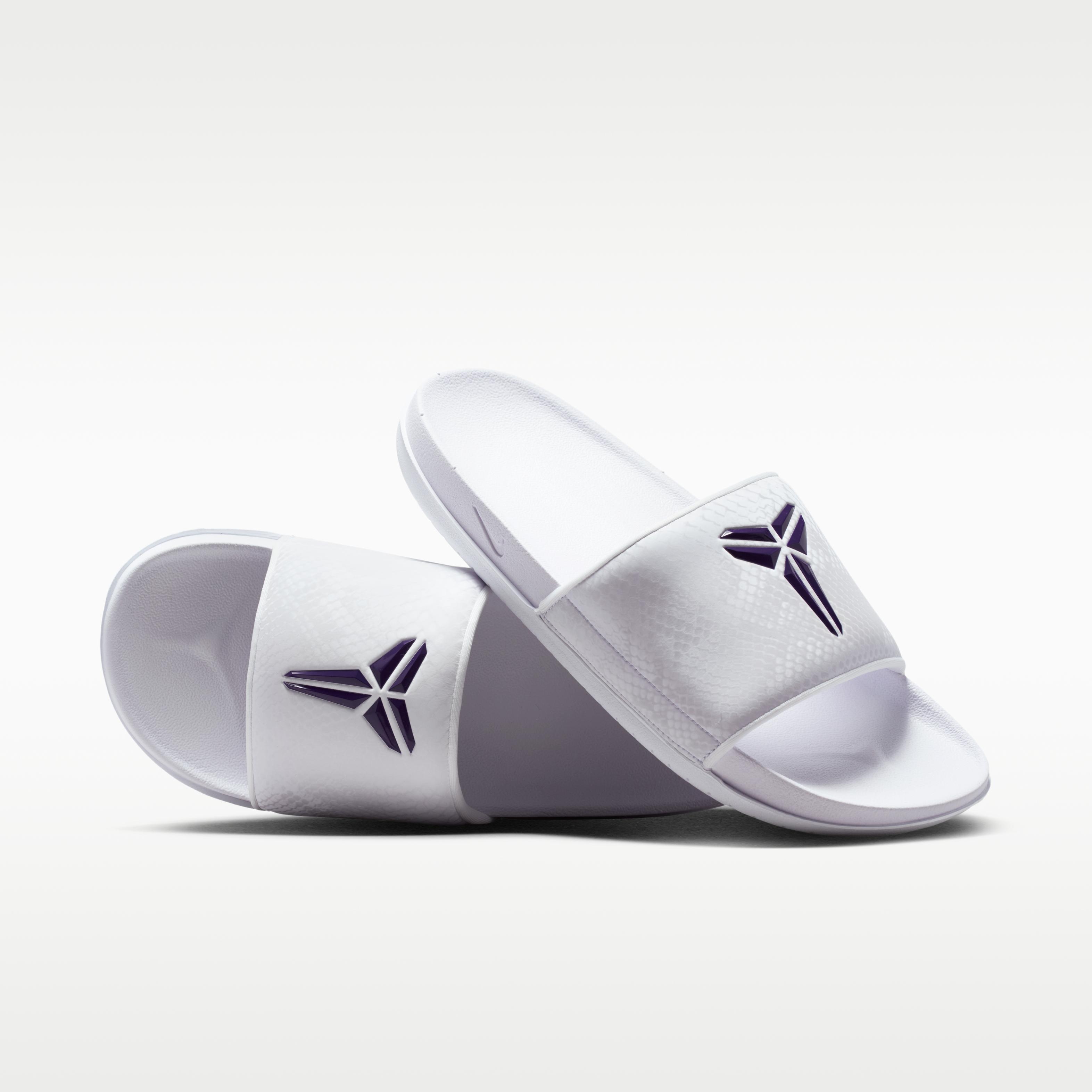 Nike Kobe Offcourt Slide White Court Purple 38.5
