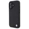 BMW Bmhmp16S23Rddk Iphone 16 6.1        Black Hardcase Sign Leather Diamond Metal Logo Magsafe
