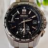 Used [Good Condition. Working Item] Seiko Brightz 8B54-0AW0 Solar Radio World Time
