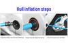 Outdoor Multi-Purpose Foot Pump for Kayaks, Air Mattresses, Pools, and Swim Rings