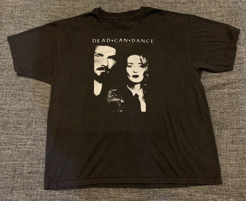 Rare Dead Can Dance Brendan Perry Lisa Gerrard Black Men S234XL TShirt Unisex T-Shirt XXXXL