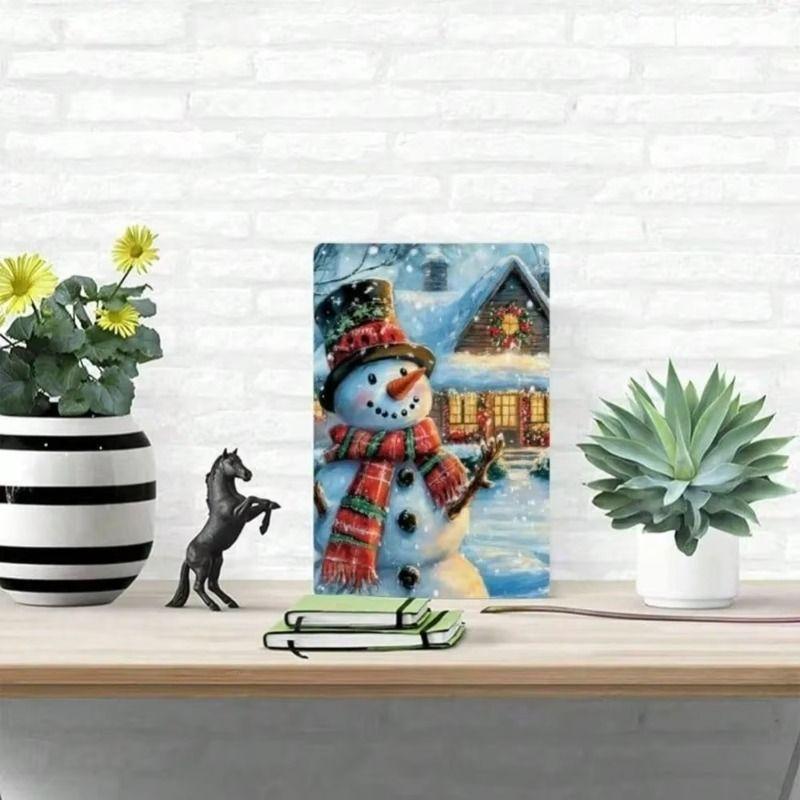 

Retro Metal Wall Art Home Decor Painting for Living Room 20x30 cm