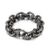 2026 European and American Retro Old Casting Titanium Steel Jewelry, Men's Nail Bracelet