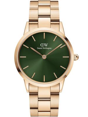 ZEGAREK DAMSKI DANIEL WELLINGTON DW00100421 Iconic Emerald 28mm + PUDEŁKO