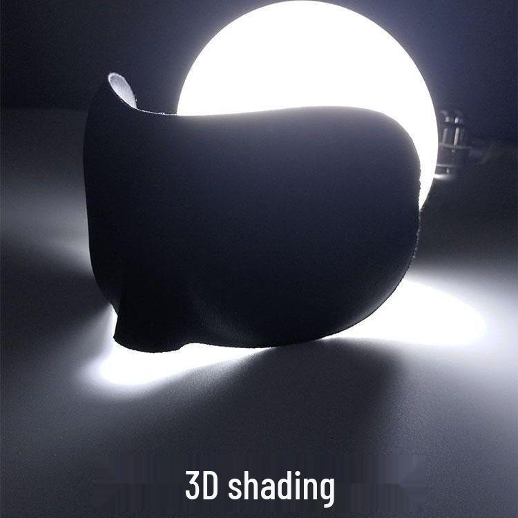 3D Sponge Eye Mask for Travel & Sleep - Unisex Shading & Eye Protection, Customizable Logo