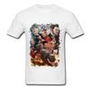Uncharted 4 Equipe de Aventura AneSwing Campeão Camiseta Branca Masculina Média