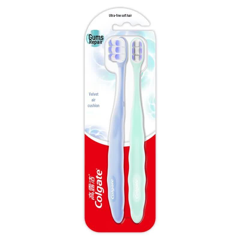 Colgate Velvet Cushion Soft Toothbrush 2-Pack