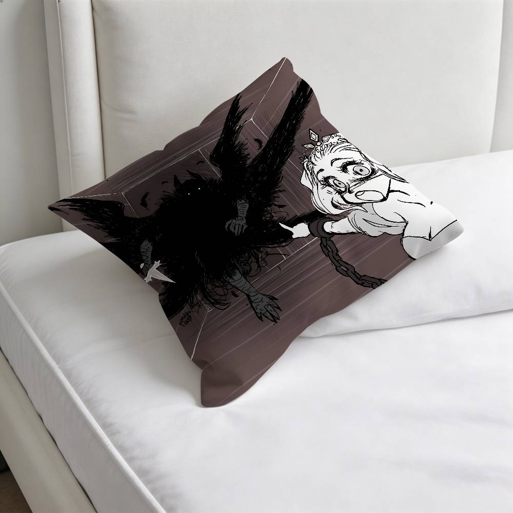 SSlay The PPrincess Game Decorative Square Pillow Cover Modern Cushion Case for Living Room Bedroom
