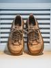 Lente Herfst Nieuw Hoge Kwaliteit Klassiek Echt Suède Leer Bruine Platte Schoenen Voor Mannen's Hombre Dagelijks Lopen Casual Kleding