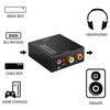 1080P 1920*1080 To Analog Audio Converter Adapter For TV Amplifier Decoder Optical Fiber Coaxial Signal To Analog DAC Spdif