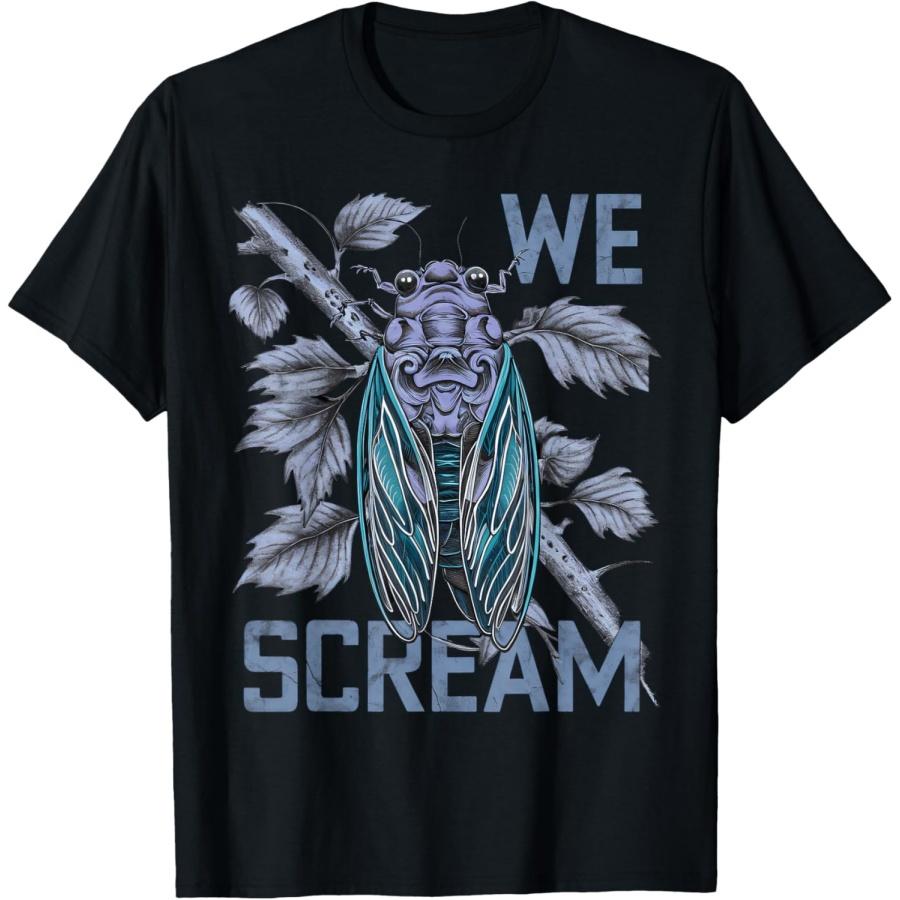 

Cicada We Scream T-Shirt XXXXXL чёрный