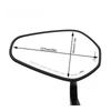 Motorcycle Handlebar End Mirrors for Yamaha MT-09 SP (MT09 2024/2024), Left and Right Rotating Lenses, E9 Certified, Motorcycle Accessories