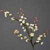Artificial Peach & Plum Blossom Tree Ornaments – Chinese New Year Decorative Flower Arrangement