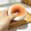 Kawaii Gradient Bread Squishy Squeeze Toys Soft Angry Face  Bun Squishy Fidget Toy Anti Stress Relief Ball for Adult Gift