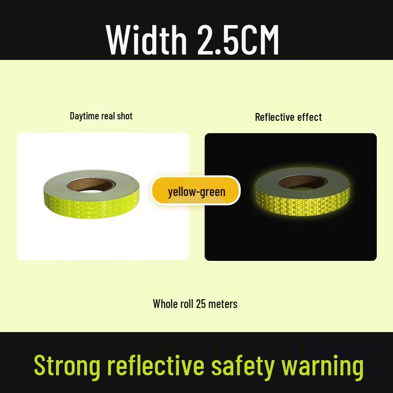 

Jundingying Yellow-Green Reflective Safety Tape