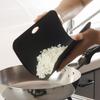 Shimomura Kougyou Verdun Black Santoku Antibacterial Soft Sheet Cutting Board Set Made In Niigata & (Medium) OVB-911, Tsubame-Sanjo,