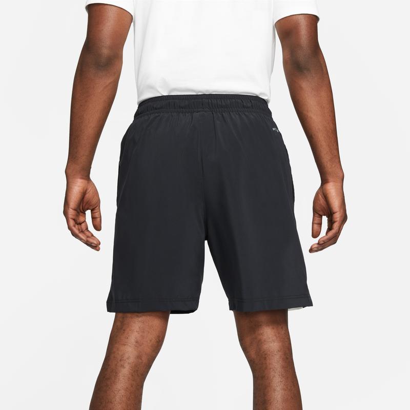 Jordan Dri-Fit Colorblock Drawstring Quick-Dry Straight-Leg Sports Shorts Men Bottoms Black CZ4774-010