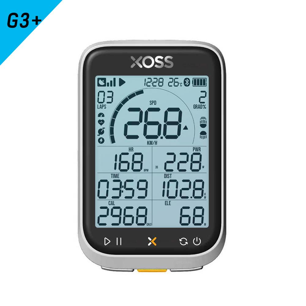 XOSS G3 G3+ Plus G+ Gen3 GPS Bike Computer 2.8 inch Screen Speedometer Cycling Training IP67 ANT+ Wireless Odometer For Road MTB