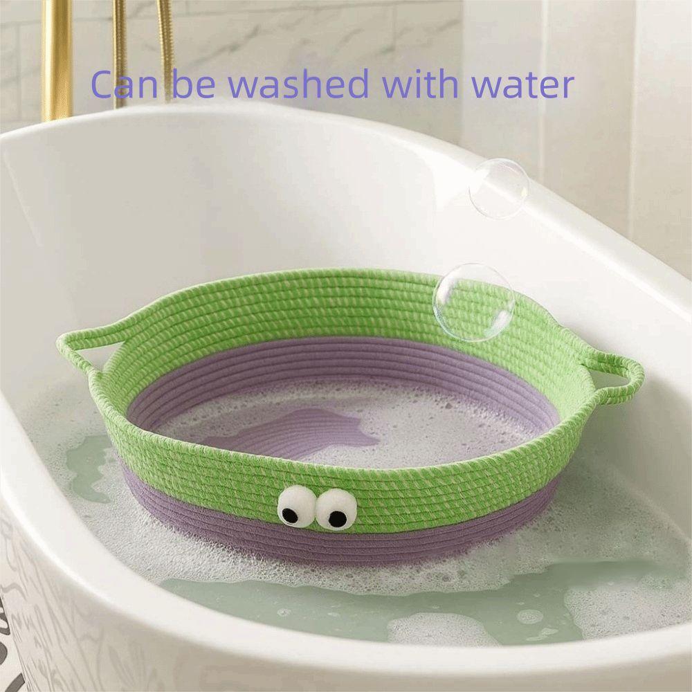 Cotton Rope Cat Bed Basket Cute Dog Nest New Cat Nest  Four Seasons