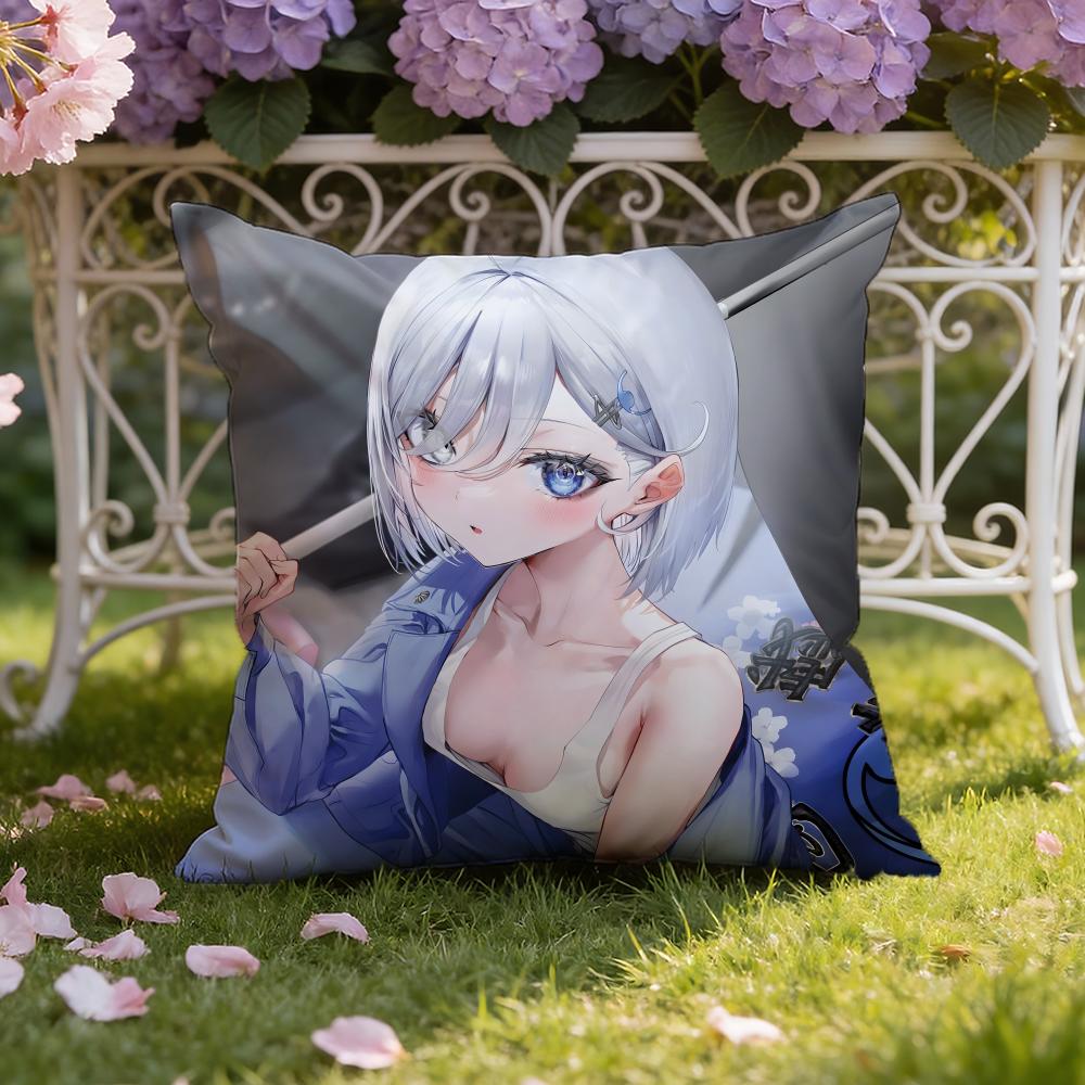 Playing Death Game to Put Food on the Table Cushion Cover Home & Car Dual-Scene Pillow Cover: Reversible for Premium Comfort