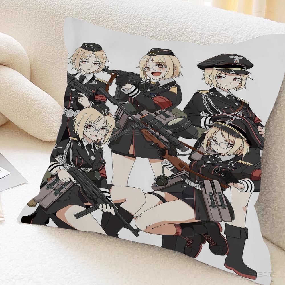 Girls Frontline Кленовый Дизайн Наволочка Счастливый Осенний Урожай Декор Праздничный Декор Наволочка 16x16Inch